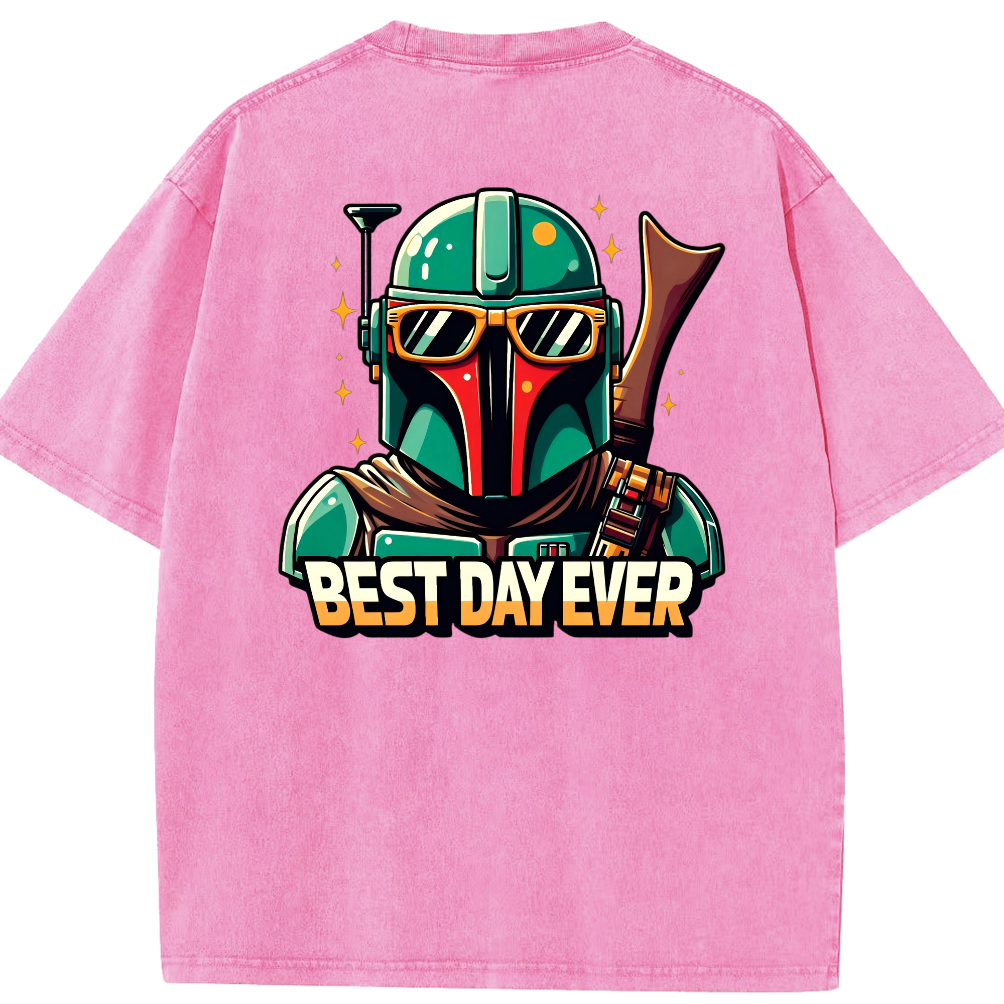 （画像用） スター・ウォーズ Star Wars 綿100% ヴィンテージ風 半袖Tシャツ（背面プリント）